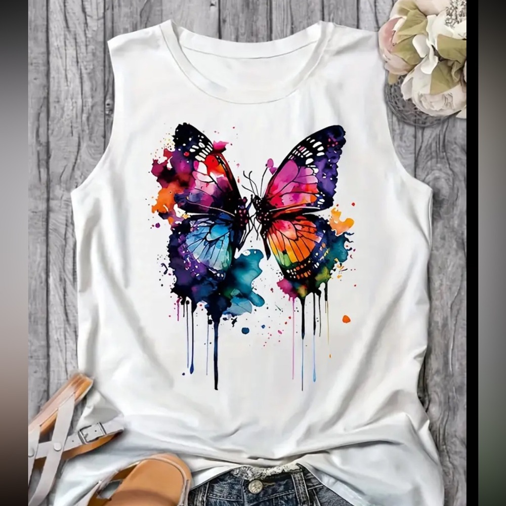 Butterfly Tank Top